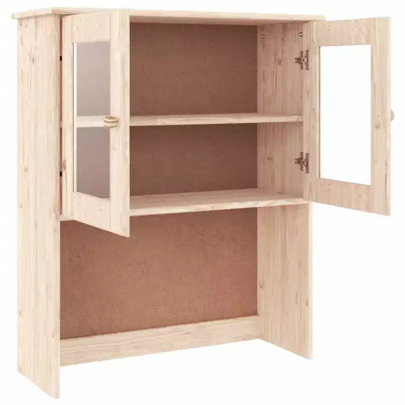 vidaXL Kitchen Shelf Wooden Dresser Top for Highboard ALTA Solid Wood Pine