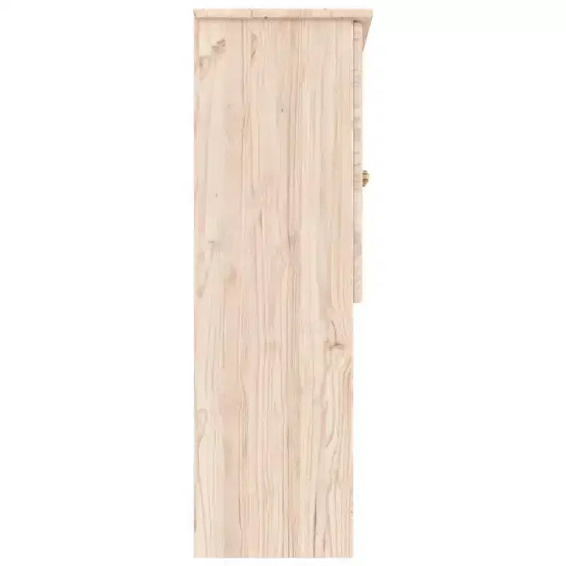 vidaXL Kitchen Shelf Wooden Dresser Top for Highboard ALTA Solid Wood Pine