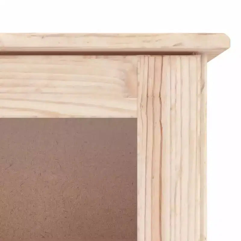 vidaXL Kitchen Shelf Wooden Dresser Top for Highboard ALTA Solid Wood Pine
