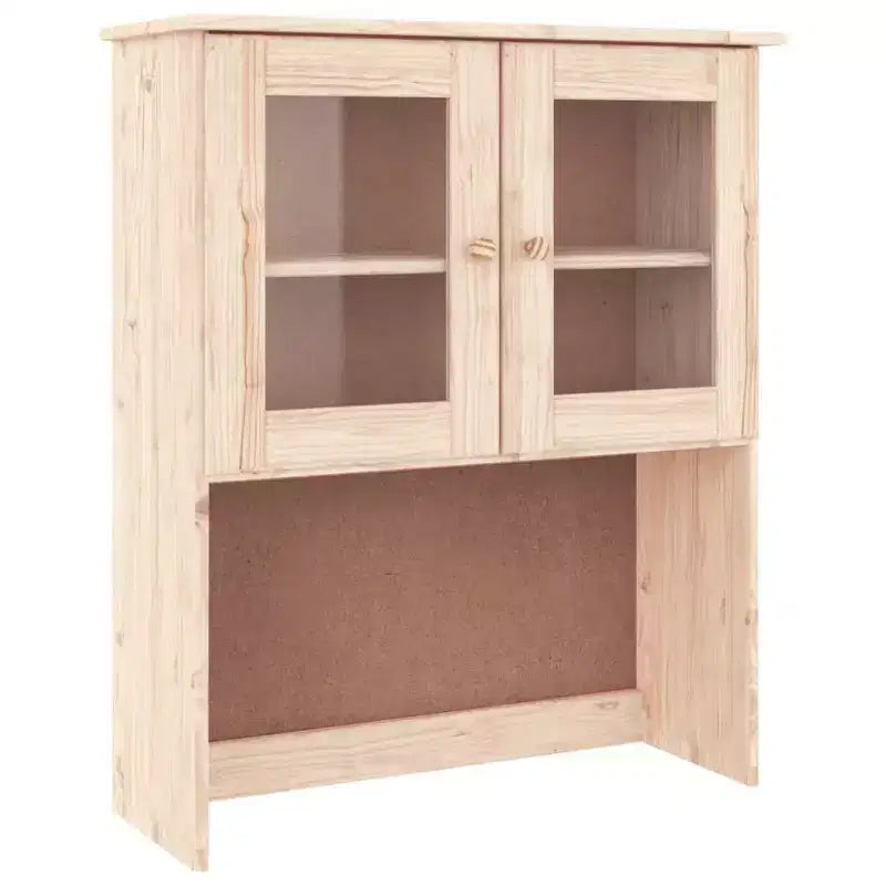 vidaXL Kitchen Shelf Wooden Dresser Top for Highboard ALTA Solid Wood Pine