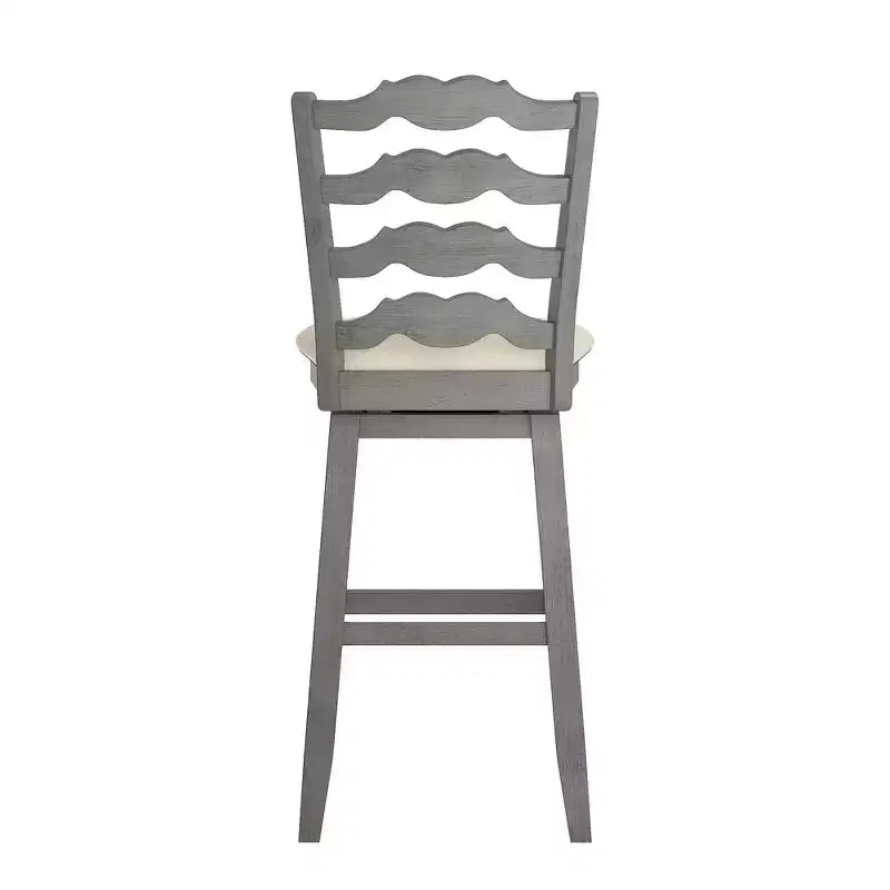 Calista French Ladder Swivel Counter and Bar Stools - iNSPIRE Q