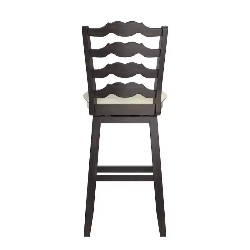 Calista French Ladder Swivel Counter and Bar Stools - iNSPIRE Q