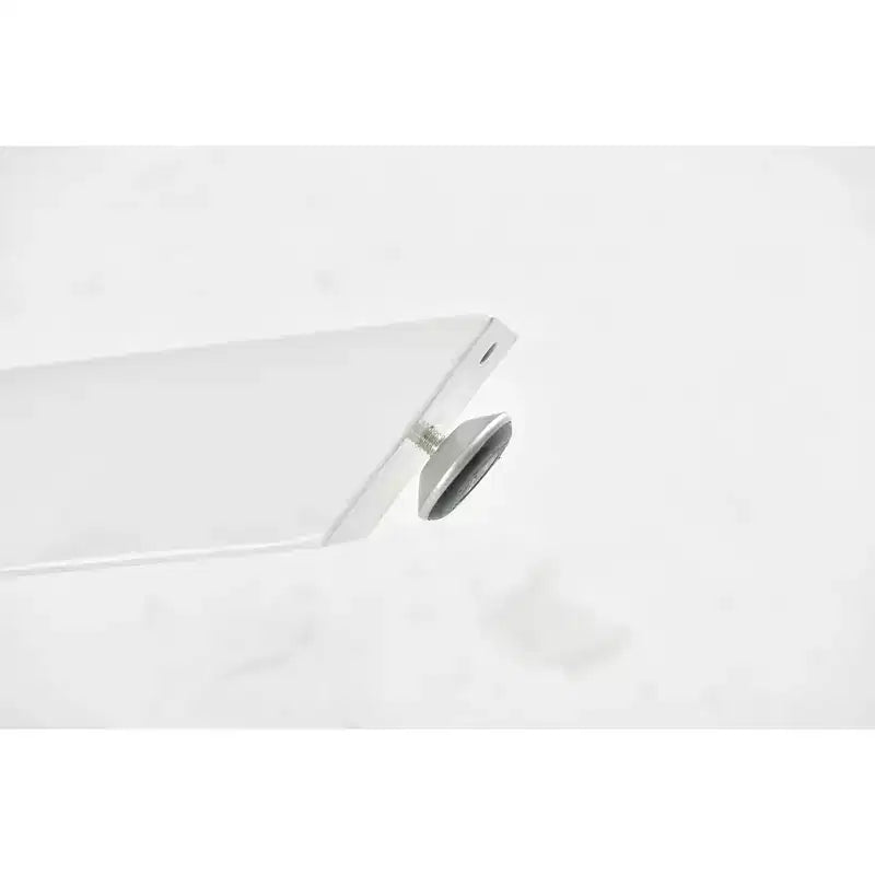42.1-inch Mid-Century Dining Table with Round MDF Table Top and Cross Leg, for 4-6 People, Also Functions as Coffee Table