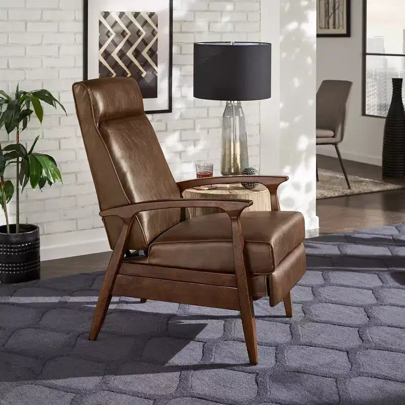 Halbert Push Back Recliner - iNSPIRE Q