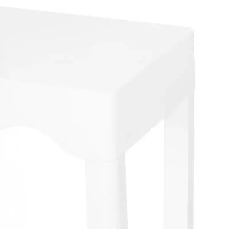 Kate and Laurel Maida Wood Console Table, 32x12x30, White