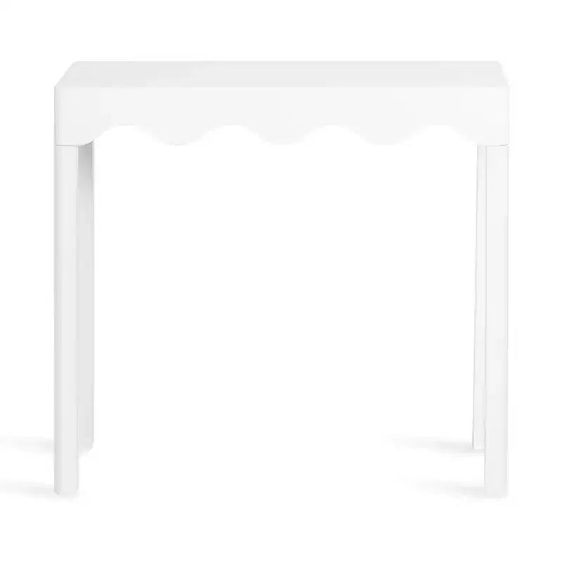 Kate and Laurel Maida Wood Console Table, 32x12x30, White