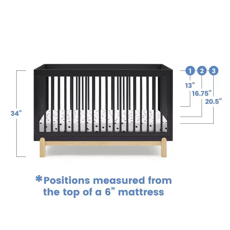 Delta Children Poppy 4-in-1 Convertible Crib