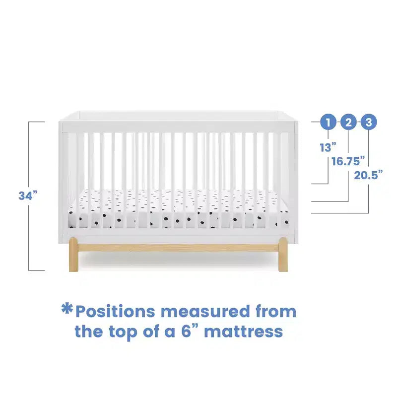 Delta Children Poppy 4-in-1 Convertible Crib