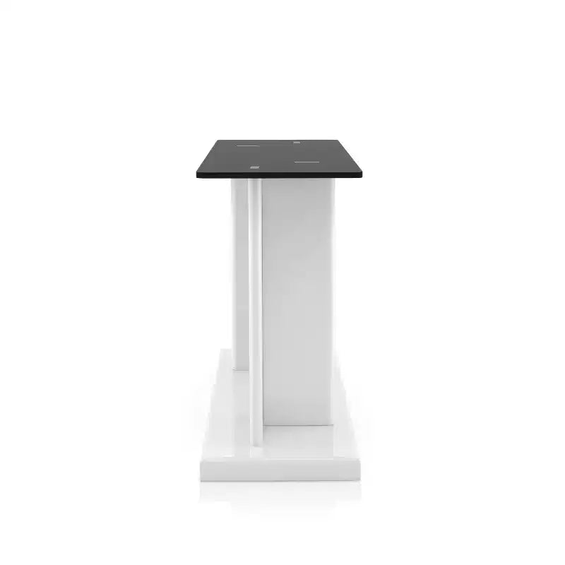 Montreaux Tempered Glass Top Console Table - miBasics