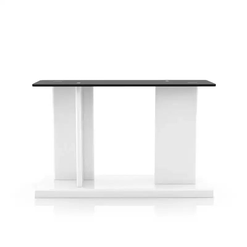 Montreaux Tempered Glass Top Console Table - miBasics
