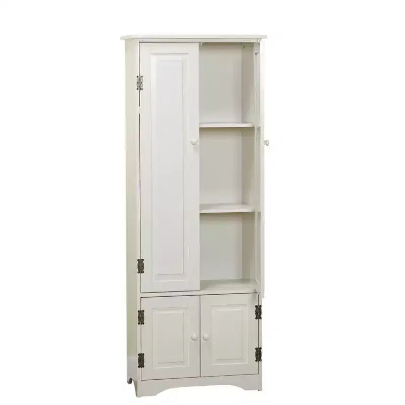 Buylateral Extra Tall 4 Door Pantry Storage Cabinet